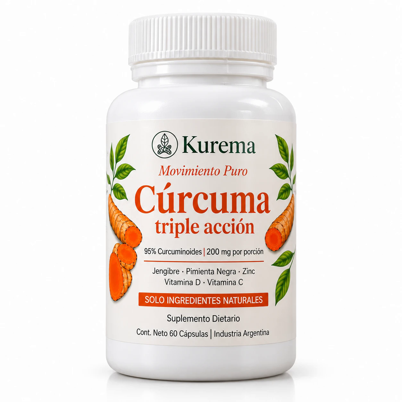 Kurema Cúrcuma Triple Acción · 1 frasco